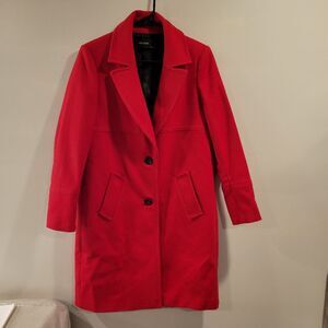 Zara Red Women's Coat